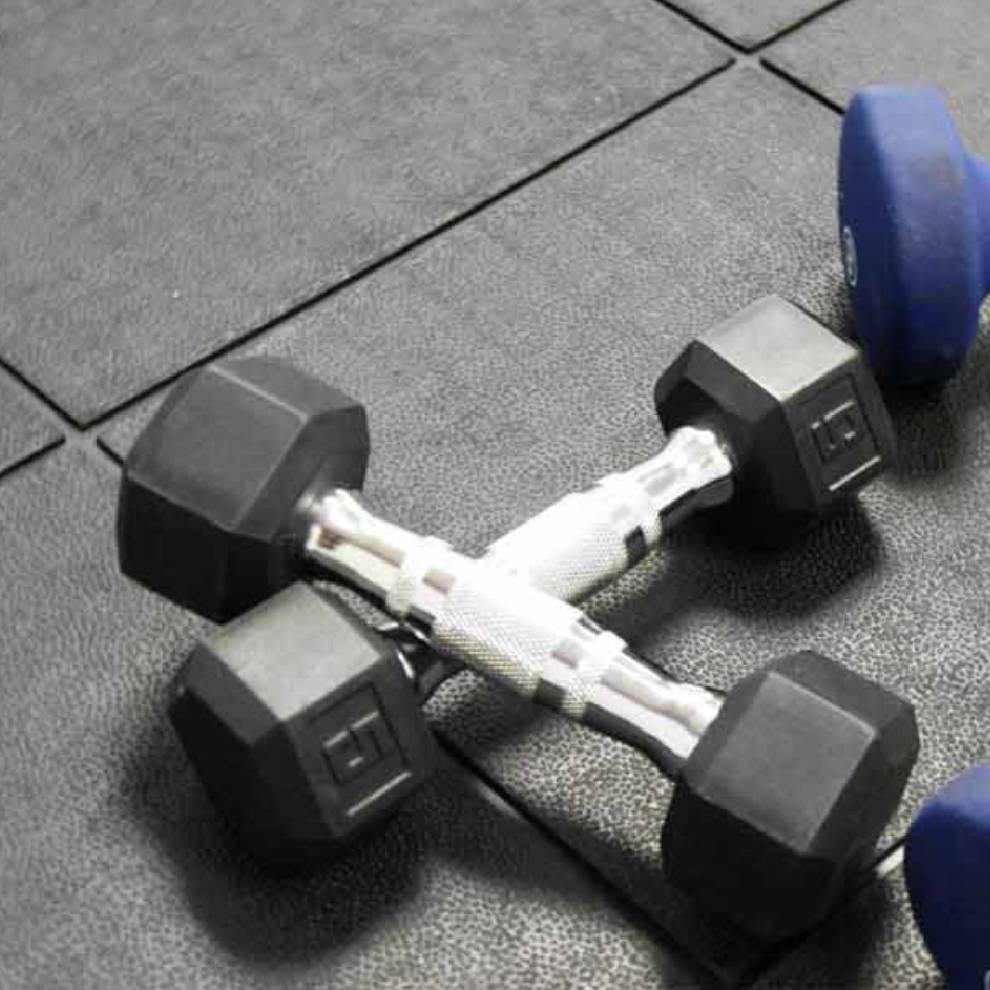 Commercial Grade Rubber Gym Mats 16mm