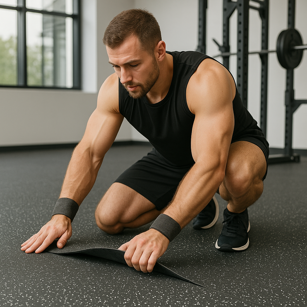 Rubber Flooring Roll – Durable, Non-Slip, Easy-Clean Gym & Commercial | rubberco.co.uk