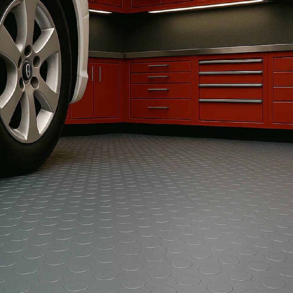 Non Slip Rubber Garage Flooring