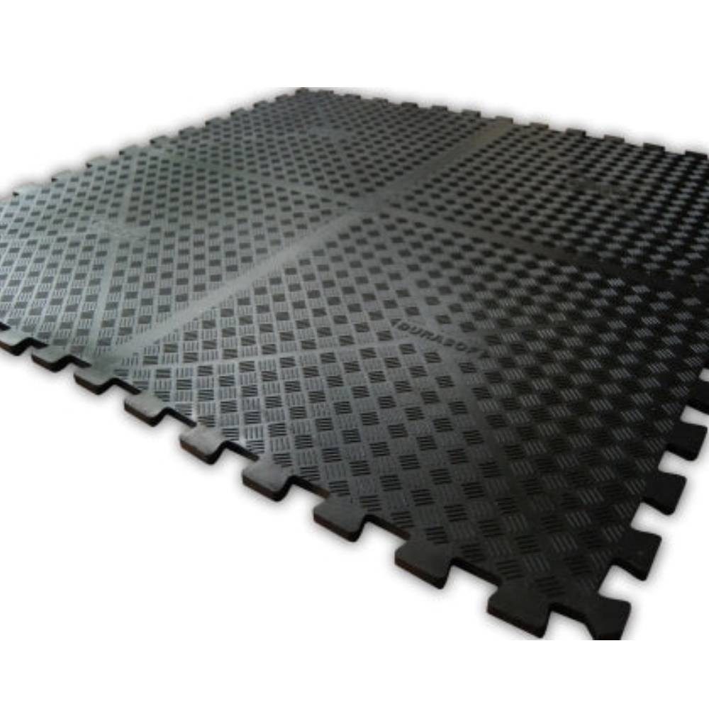 Durable Interlocking Rubber Flooring