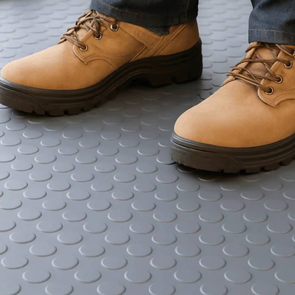 Non Slip Rubber Garage Flooring