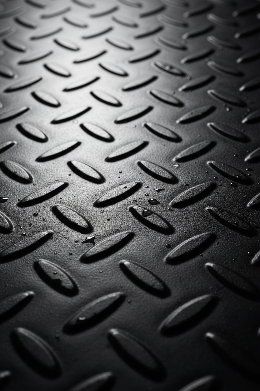 Diamond Tread Rubber Safety Flooring