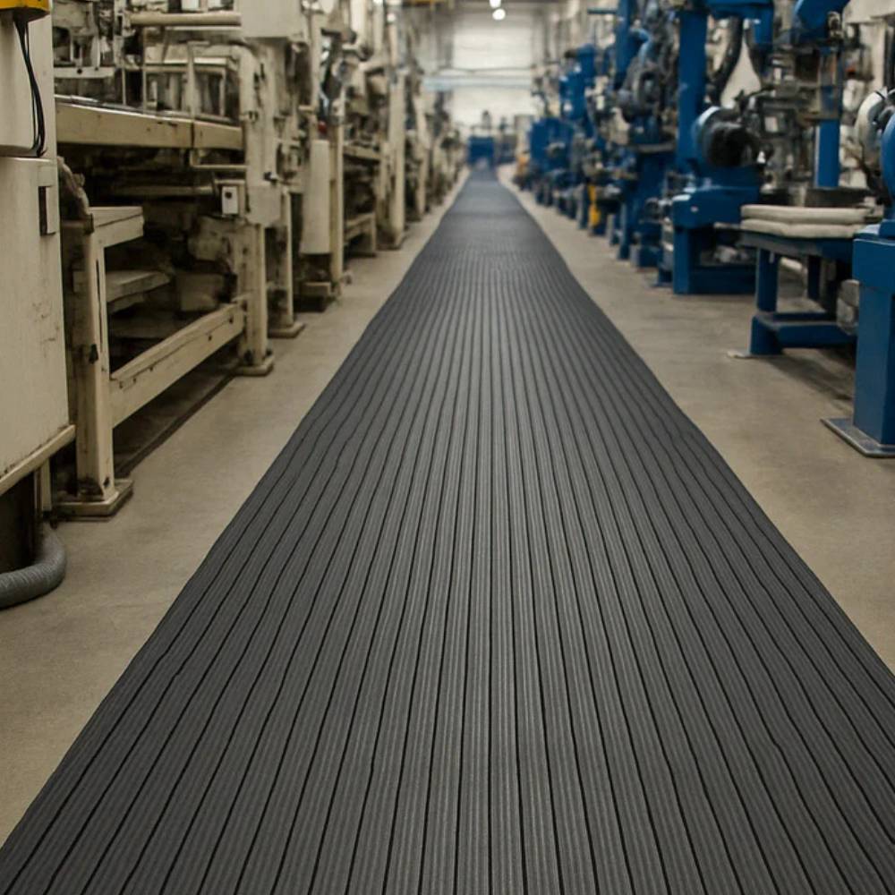 Heavy Duty Ribbed Rubber Matting