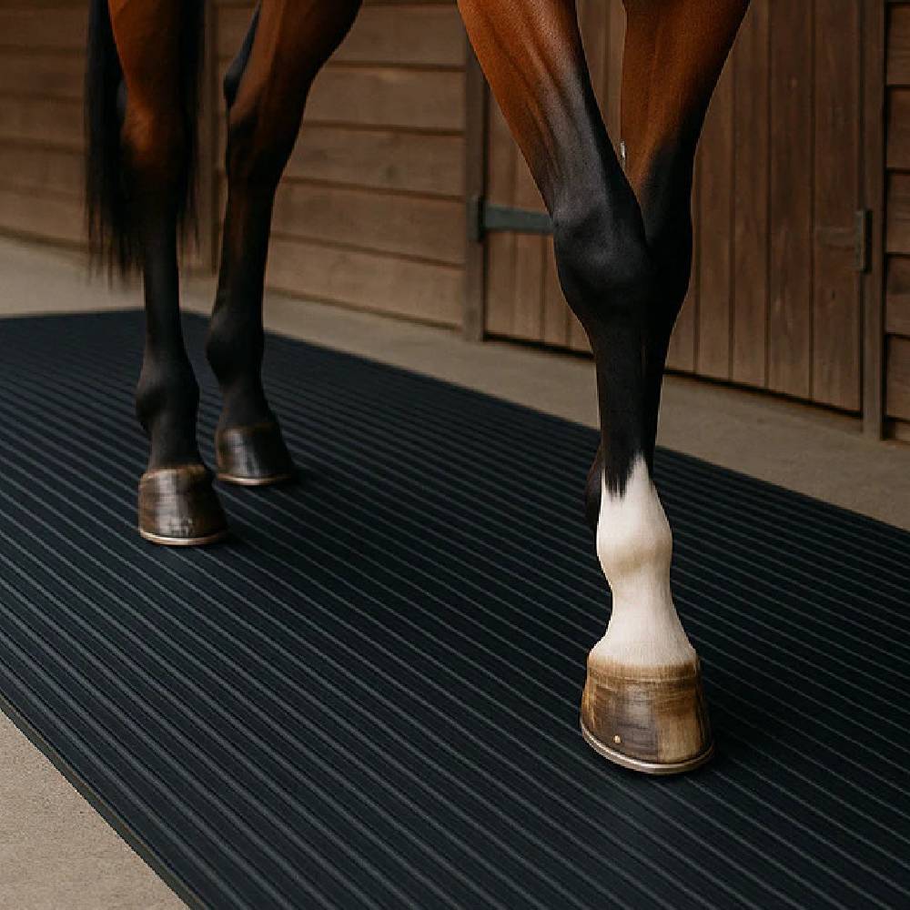 Heavy Duty Ribbed Rubber Matting