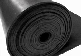 Plain Rubber Flooring Rolls Slip-Resistant Surface
